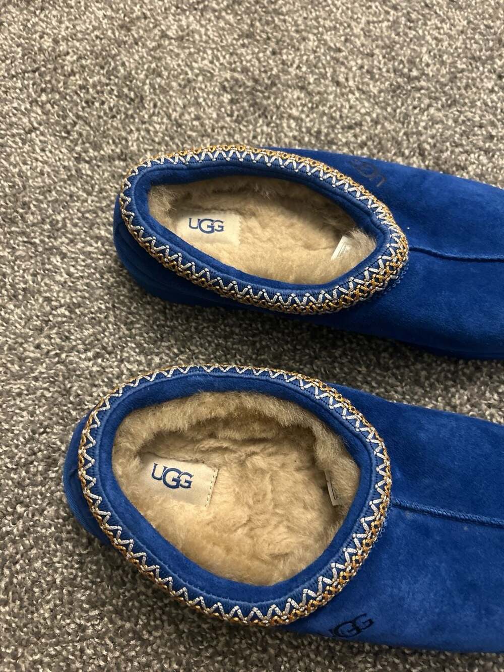 UGG Men's Tasman Slipper in Dive Blue - Picture 5 of 7